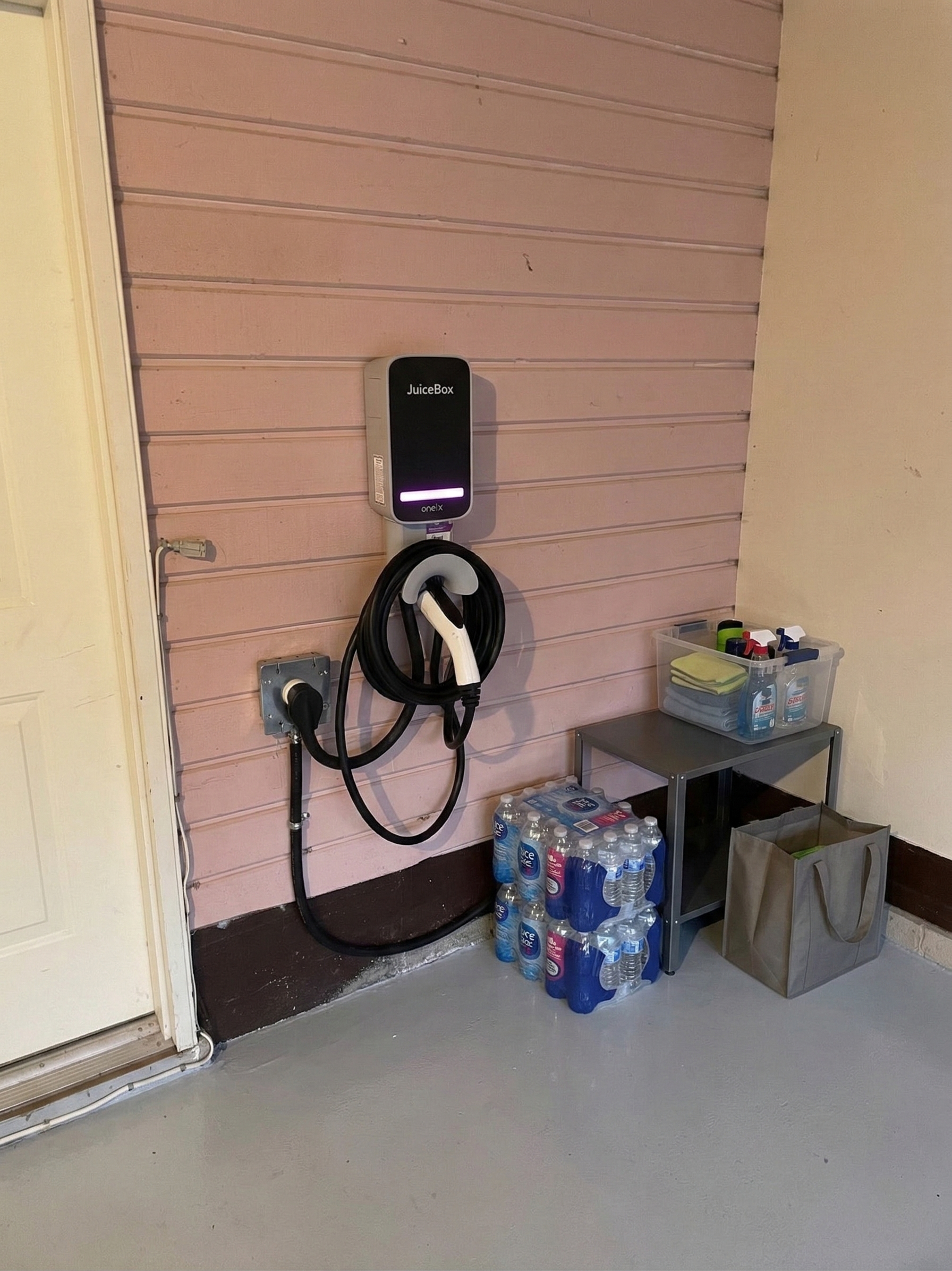 EV charger dedicated circuit wiring