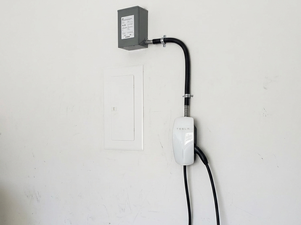 EV charger completed install