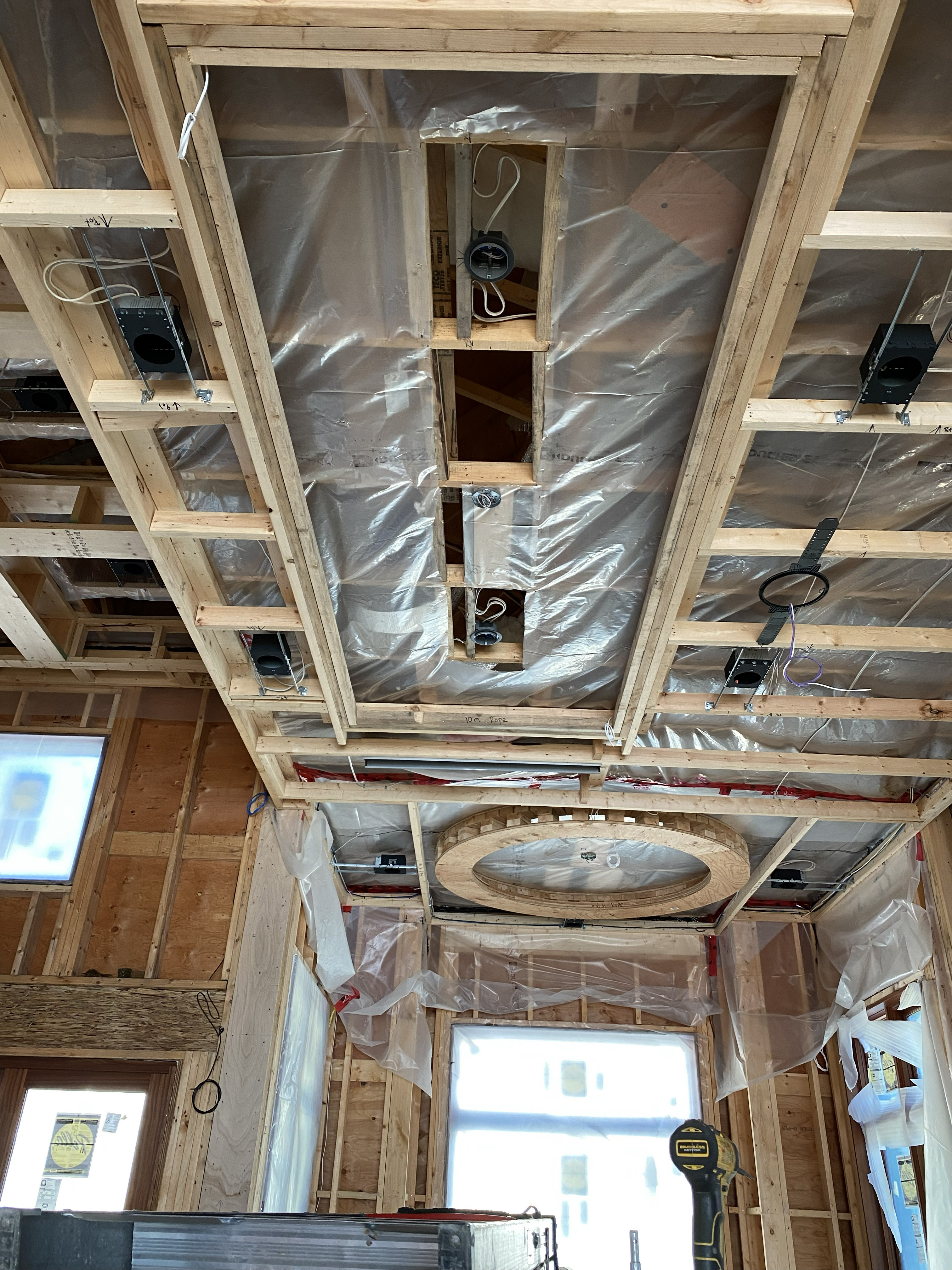 Electrical rough-in wiring new construction — Gubond Electrical