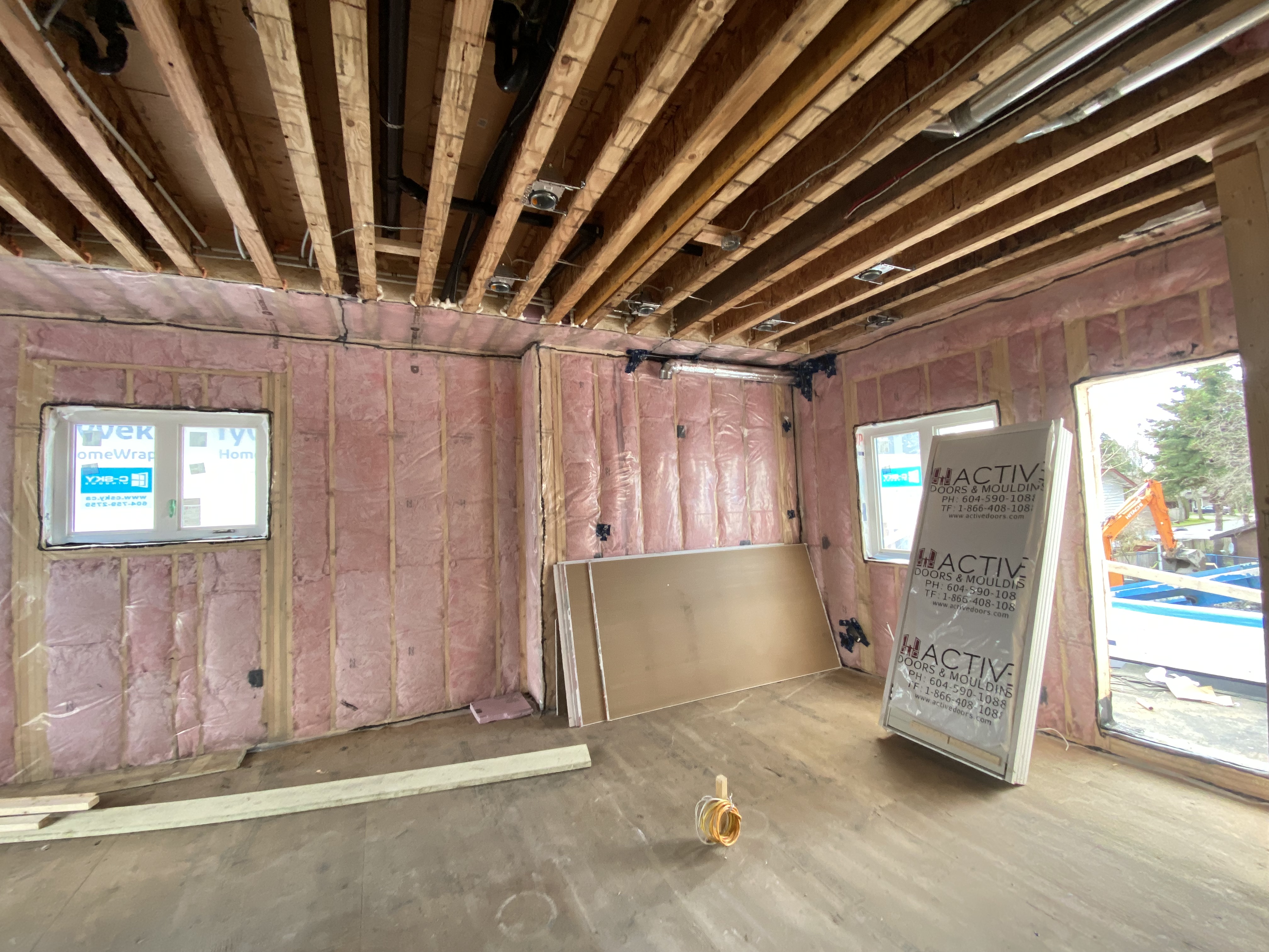 Electrical rough-in new construction — Gubond Electrical
