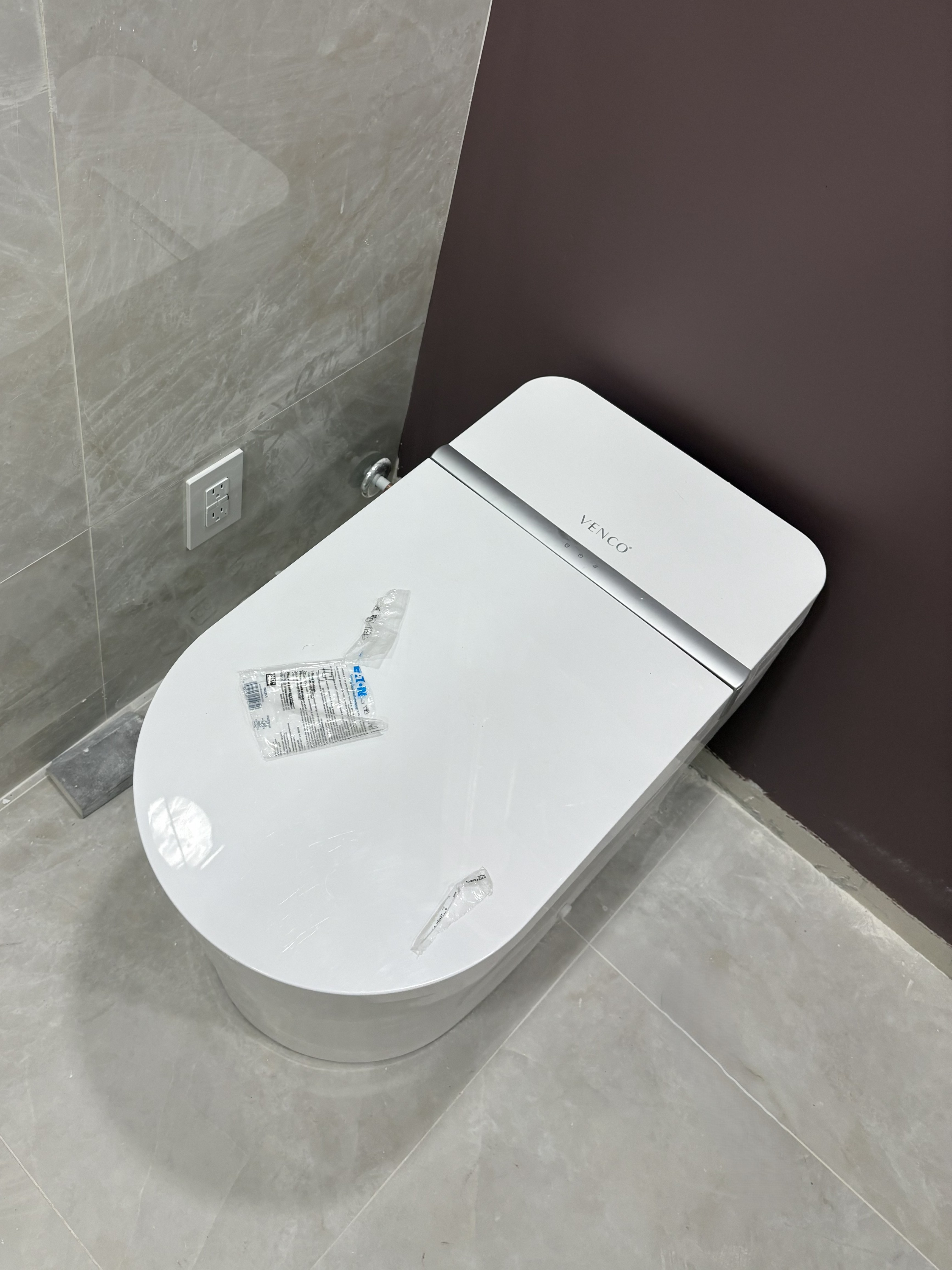 New dedicated outlet installed for smart toilet — Gubond Electrical
